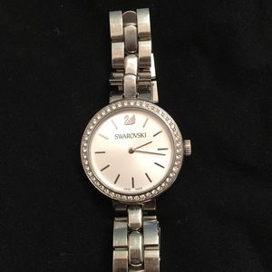 Swarovski watch silver
